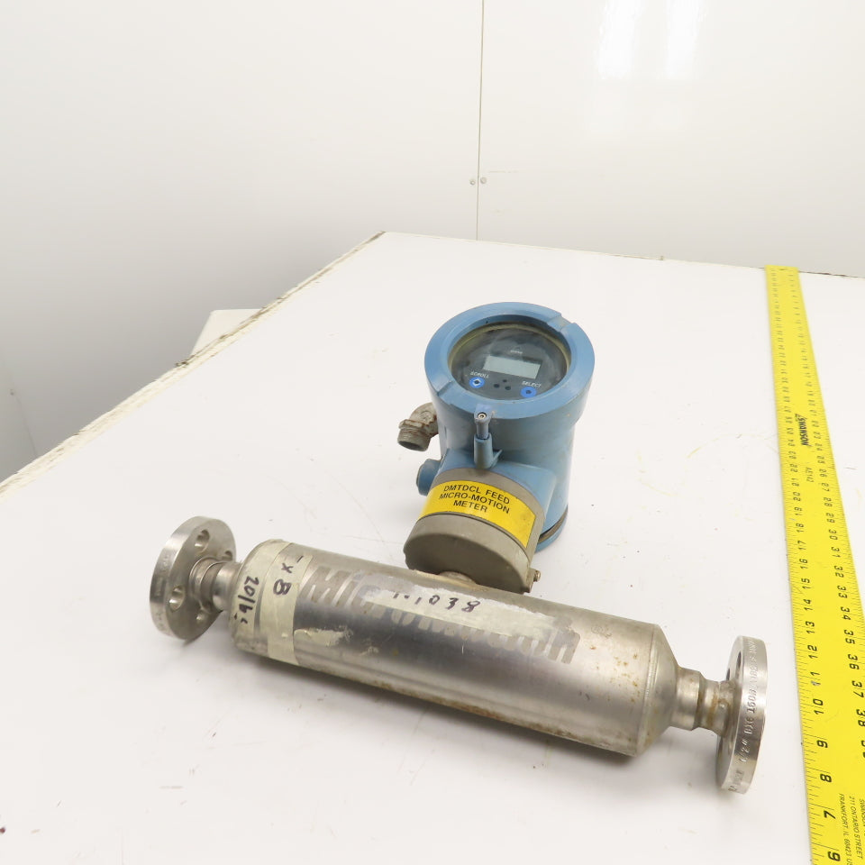 Micro Motion T050T613SCAUEZZZZ 2700111ABUEZZZ Mass Flow Sensor & Transmitter