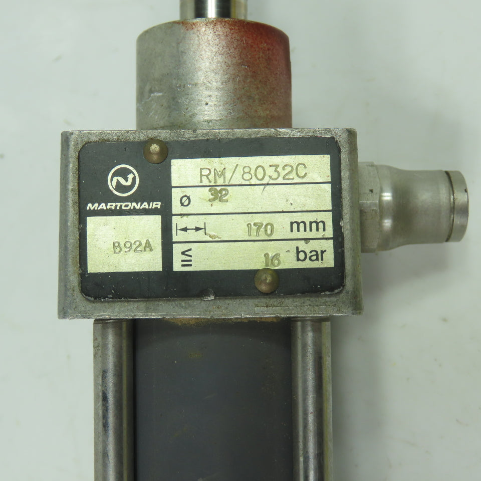Martonair RM/8032C Double Acting Pneumatic Cylinder 32mm Bore 170mm Stroke