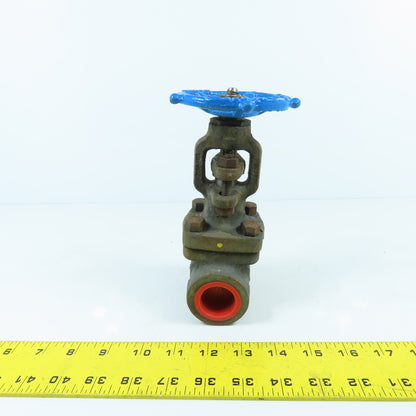 Velan S-2054B-02TY Model A 1" Gate Valve Class 800 1975PSIG @100°F