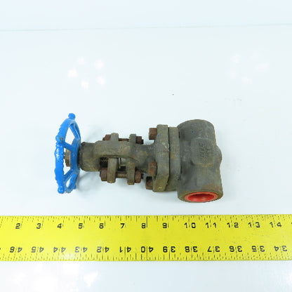 Velan S-2054B-02TY Model A 1" Gate Valve Class 800 1975PSIG @100°F