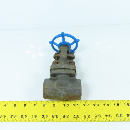 Velan S-2054B-02TY Model A 1" Gate Valve Class 800 1975PSIG @100°F