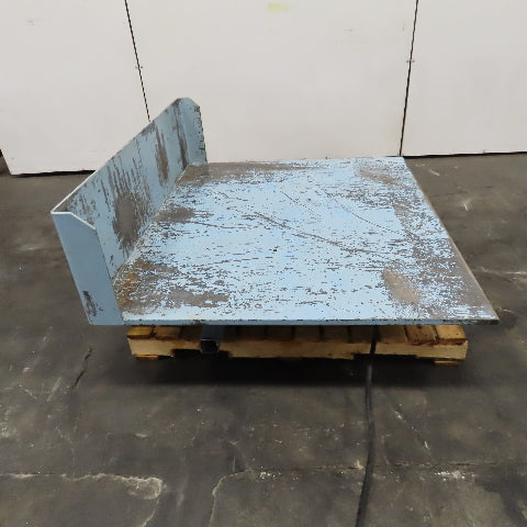 Airfloat 2 Ton 48" x 56" Pneumatic Air Bag Tilt Table Ergonomic Tote Unloader
