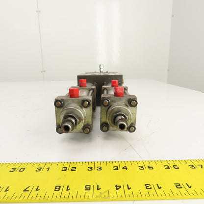 PHD 3R13R4135-060-A-E-E-H-V Double Rod Pneumatic Rotary Actuator