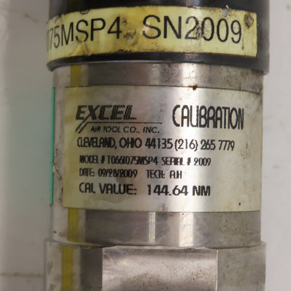 Excel Air Tool T0661075MSP4 GSE Electric Torque Driver 1/2" Drive