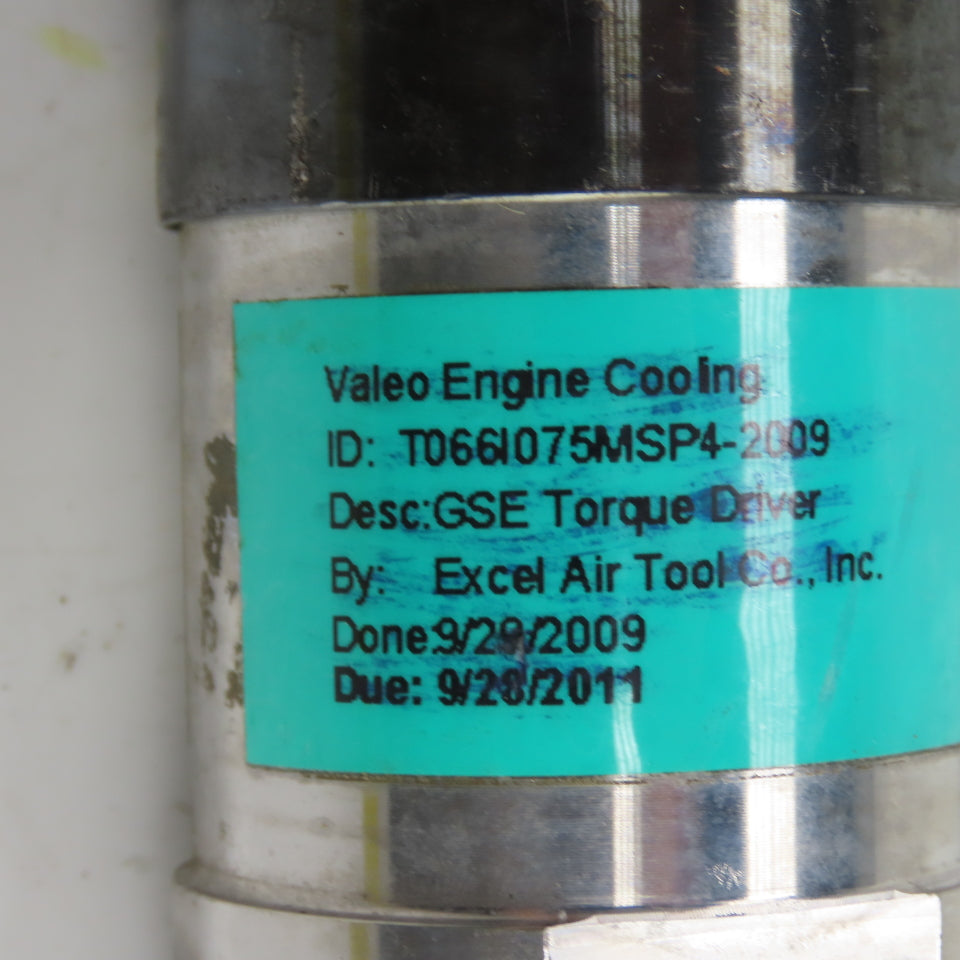 Excel Air Tool T0661075MSP4 GSE Electric Torque Driver 1/2" Drive