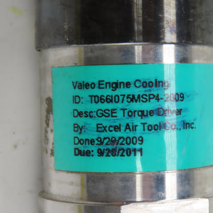 Excel Air Tool T0661075MSP4 GSE Electric Torque Driver 1/2" Drive
