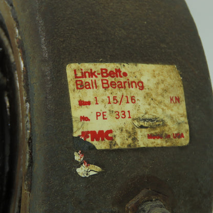 Link belt PE-331 1-15/16" 2-Bolt Pillow Block Ball Bearing
