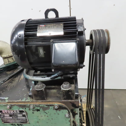 Stokes 412H-11 Microvac Water Cooled Piston Vacuum Pump 300CFM 10Hp 230/460V