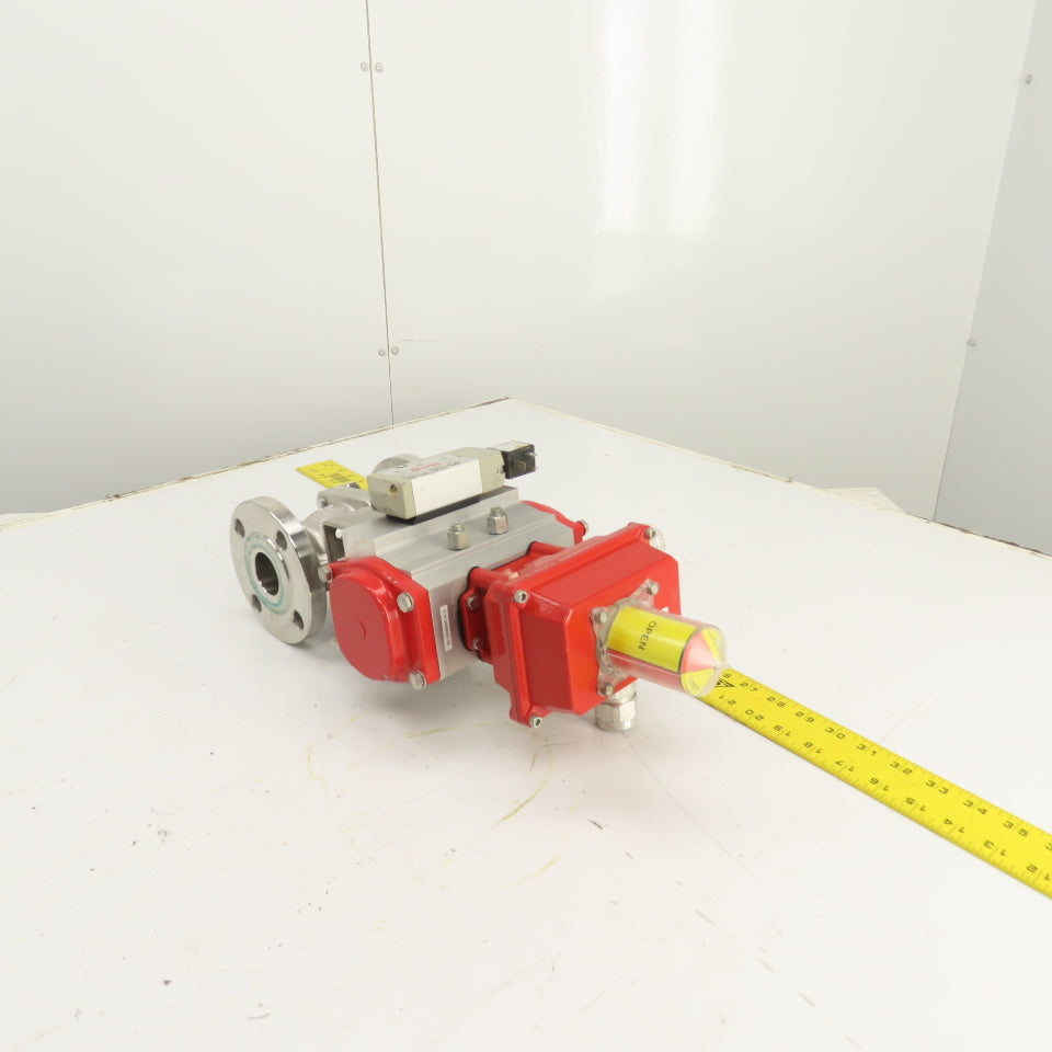 FlowTek 92-0930-113A0-532 Pneumatic 1-1/2" Stainless Valve Actuator 140PSI