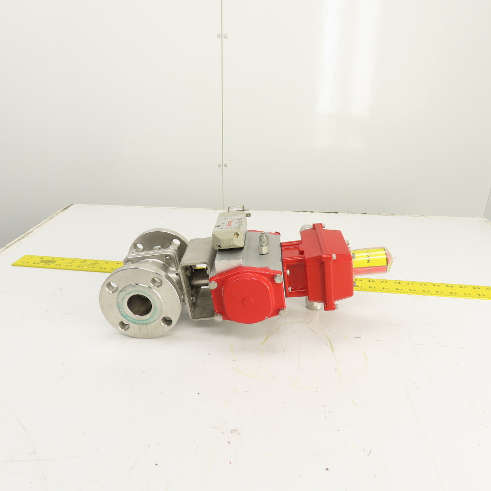 FlowTek 92-0930-113A0-532 Pneumatic 1-1/2" Stainless Valve Actuator 140PSI