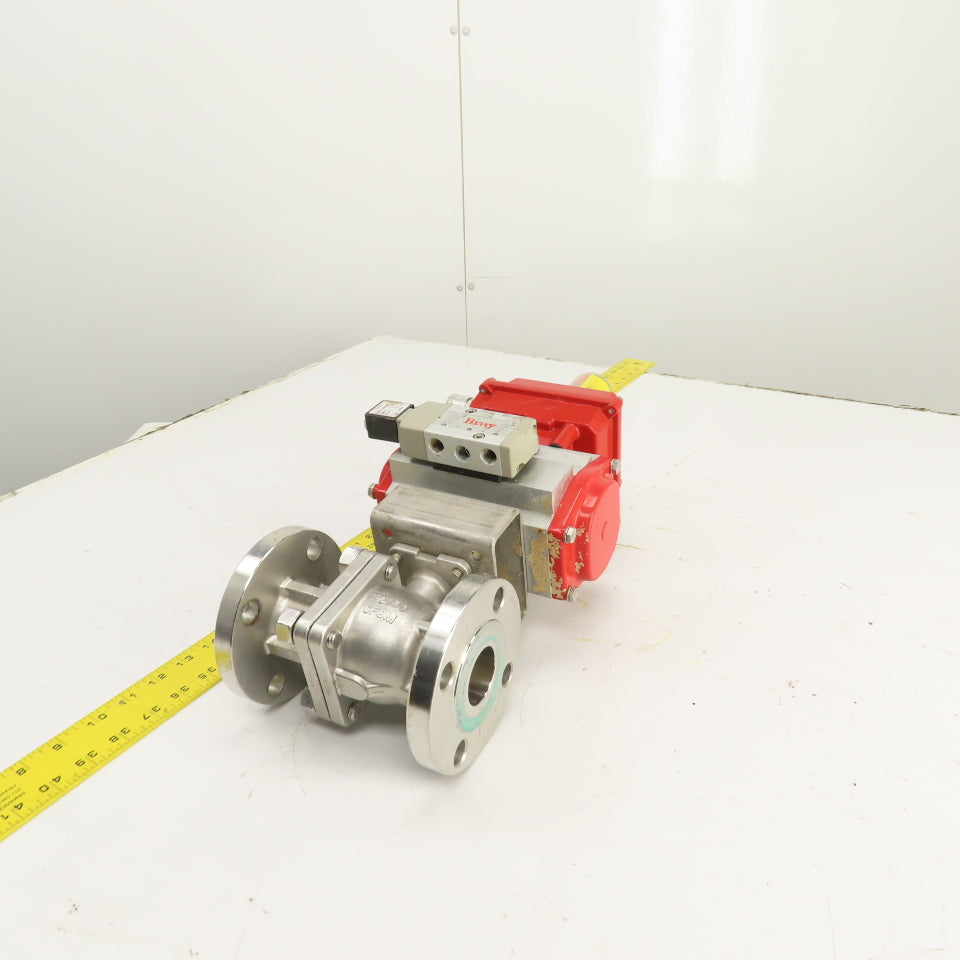 FlowTek 92-0930-113A0-532 Pneumatic 1-1/2" Stainless Valve Actuator 140PSI