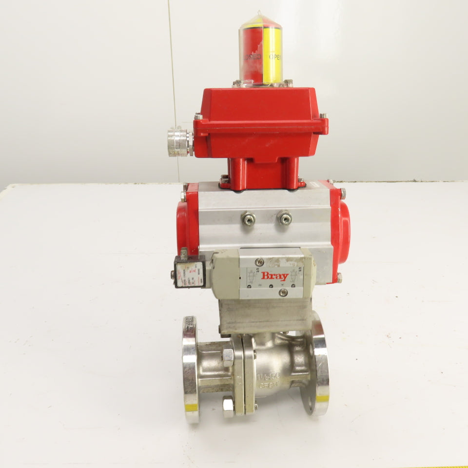 FlowTek 92-0930-113A0-532 Pneumatic 1-1/2" Stainless Valve Actuator 140PSI