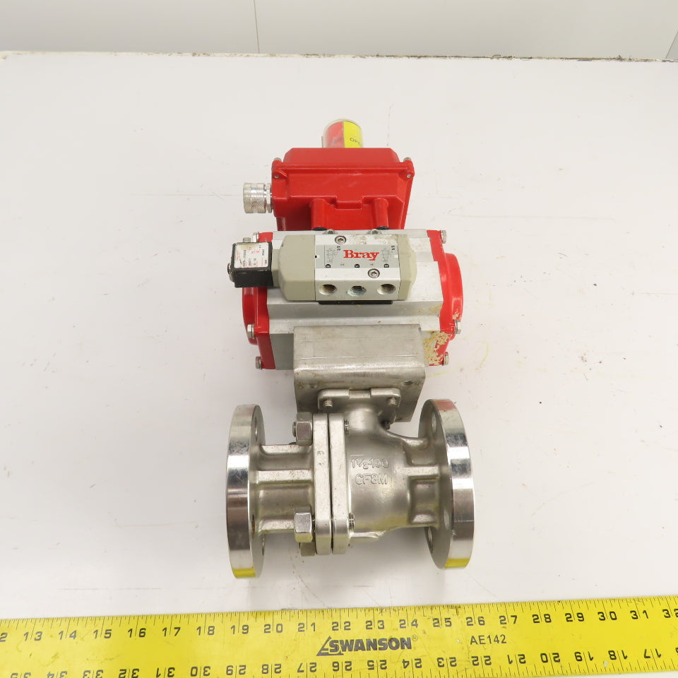 FlowTek 92-0930-113A0-532 Pneumatic 1-1/2" Stainless Valve Actuator 140PSI