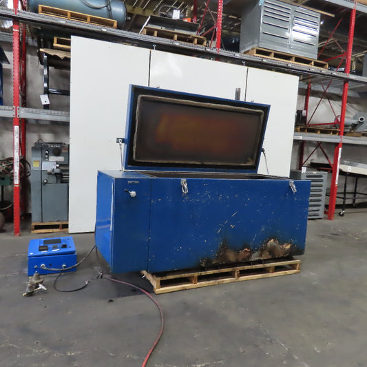 Pyro-Matic 240V 6000W 700°F Low Temperature Steel Tempering Oven Cryo-Gas Quench