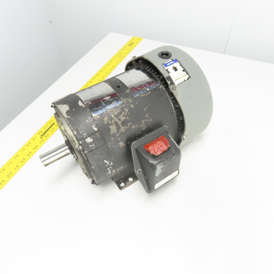 Ingersoll rand 6VC 184TTFR4030BP 3HP Electric Motor 3Ph 230/460V 184T Frame