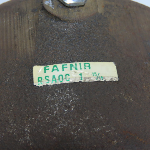 Fafnir RSA0C 1-15/16" Pillow Block Ball Bearing Cast Housing