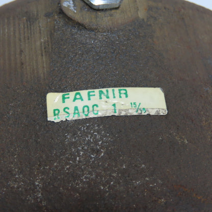 Fafnir RSA0C 1-15/16" Pillow Block Ball Bearing Cast Housing