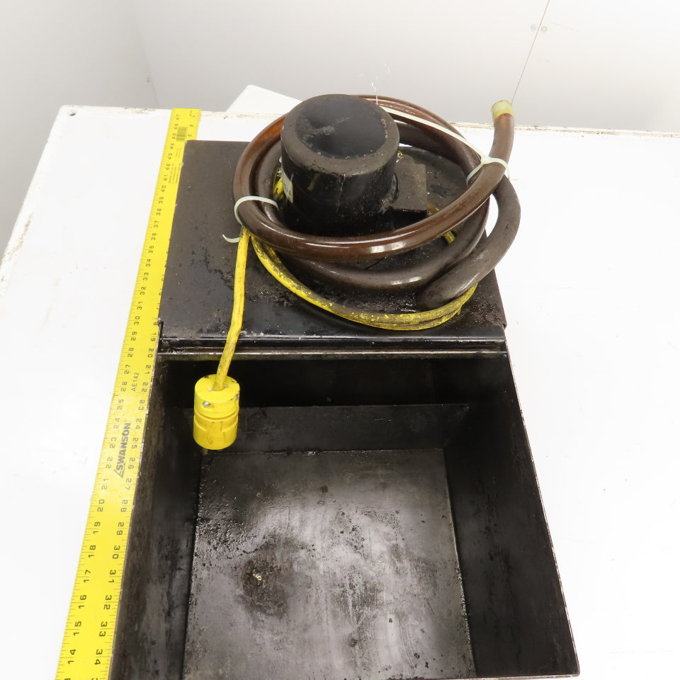 8 Gallon Coolant Reservoir W/ 1/25HP Pump 115V Single Phase Fasco 7121-3544