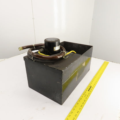 8 Gallon Coolant Reservoir W/ 1/25HP Pump 115V Single Phase Fasco 7121-3544