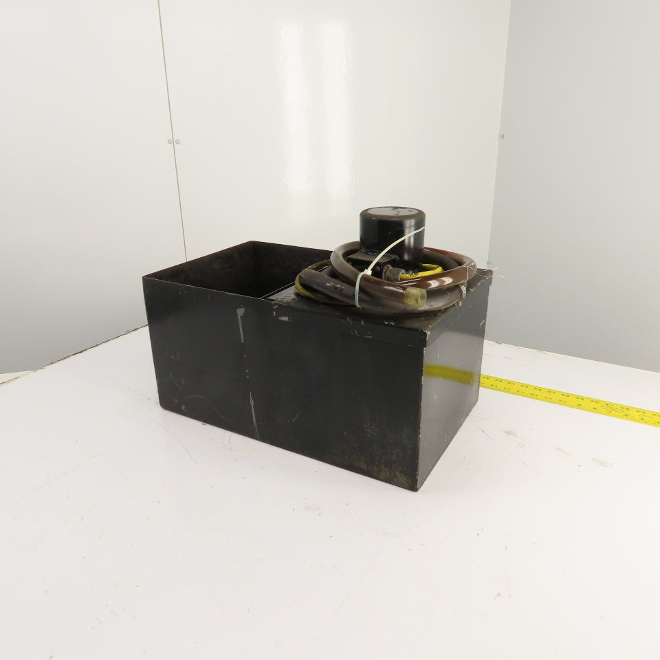 8 Gallon Coolant Reservoir W/ 1/25HP Pump 115V Single Phase Fasco 7121-3544