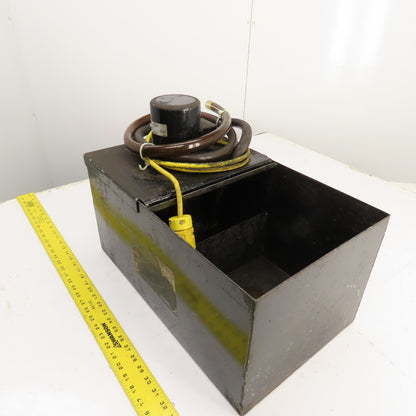 8 Gallon Coolant Reservoir W/ 1/25HP Pump 115V Single Phase Fasco 7121-3544