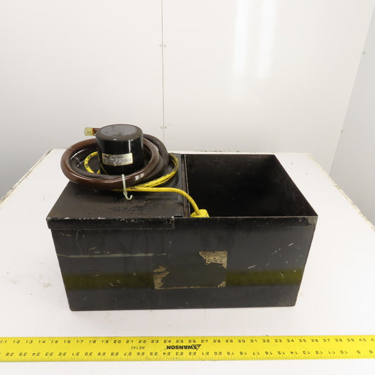 8 Gallon Coolant Reservoir W/ 1/25HP Pump 115V Single Phase Fasco 7121-3544