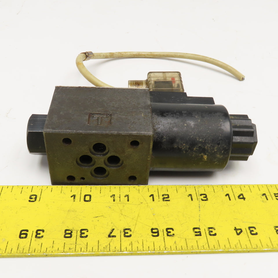 Northman SWH-G02-B2-D24-20V 4/3 Position Single Solenoid Hydraulic Valve 24VDC