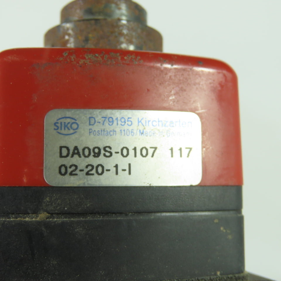 Siko D-79195 DA09S-0107 Digit Position Indicator Counter W/ Electric Motor