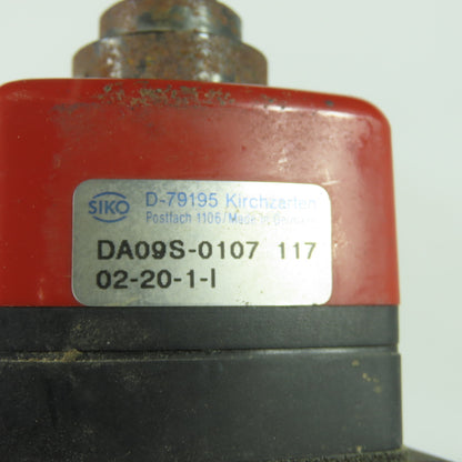 Siko D-79195 DA09S-0107 Digit Position Indicator Counter W/ Electric Motor