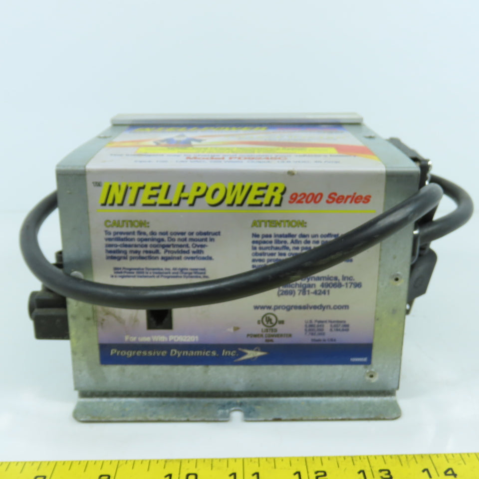 Progressive Dynamics PD9245C 13.6VDC 45A Power Converter Charger 105-130VAC In
