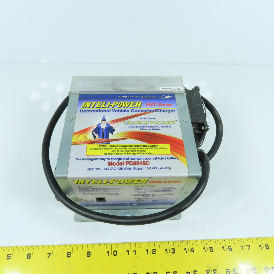 Progressive Dynamics PD9245C 13.6VDC 45A Power Converter Charger 105-130VAC In