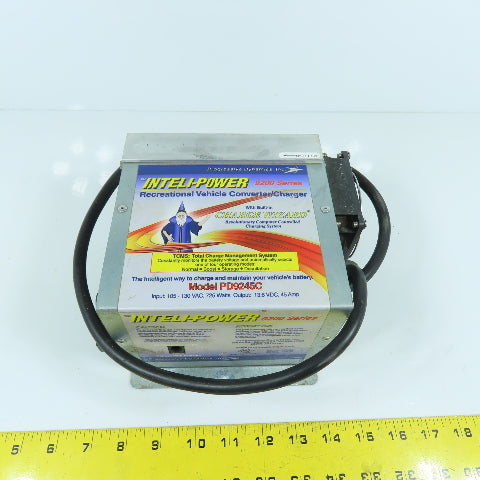 Progressive Dynamics PD9245C 13.6VDC 45A Power Converter Charger 105-130VAC In