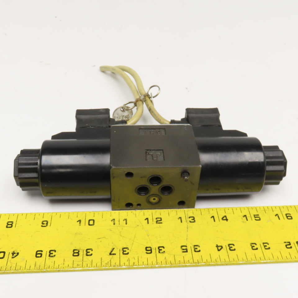 Northman SWH-G02-C2-D24-20-N 4/3 Position Double Solenoid Hydraulic Valve 24VDC