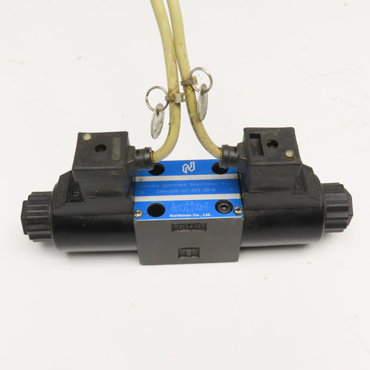 Northman SWH-G02-C2-D24-20-N 4/3 Position Double Solenoid Hydraulic Valve 24VDC