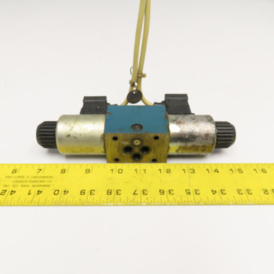 Bosch 0 810 092 113 2 Position Double Solenoid Hydraulic Valve 24VDC