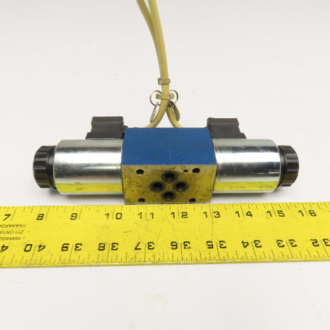 Rexroth 4WE6D32/OFEG24N9K4/62 2 Position Double Solenoid Hydraulic Valve 24VDC