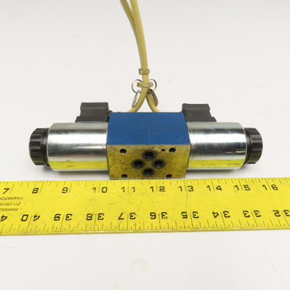 Rexroth 4WE6D32/OFEG24N9K4/62 2 Position Double Solenoid Hydraulic Valve 24VDC