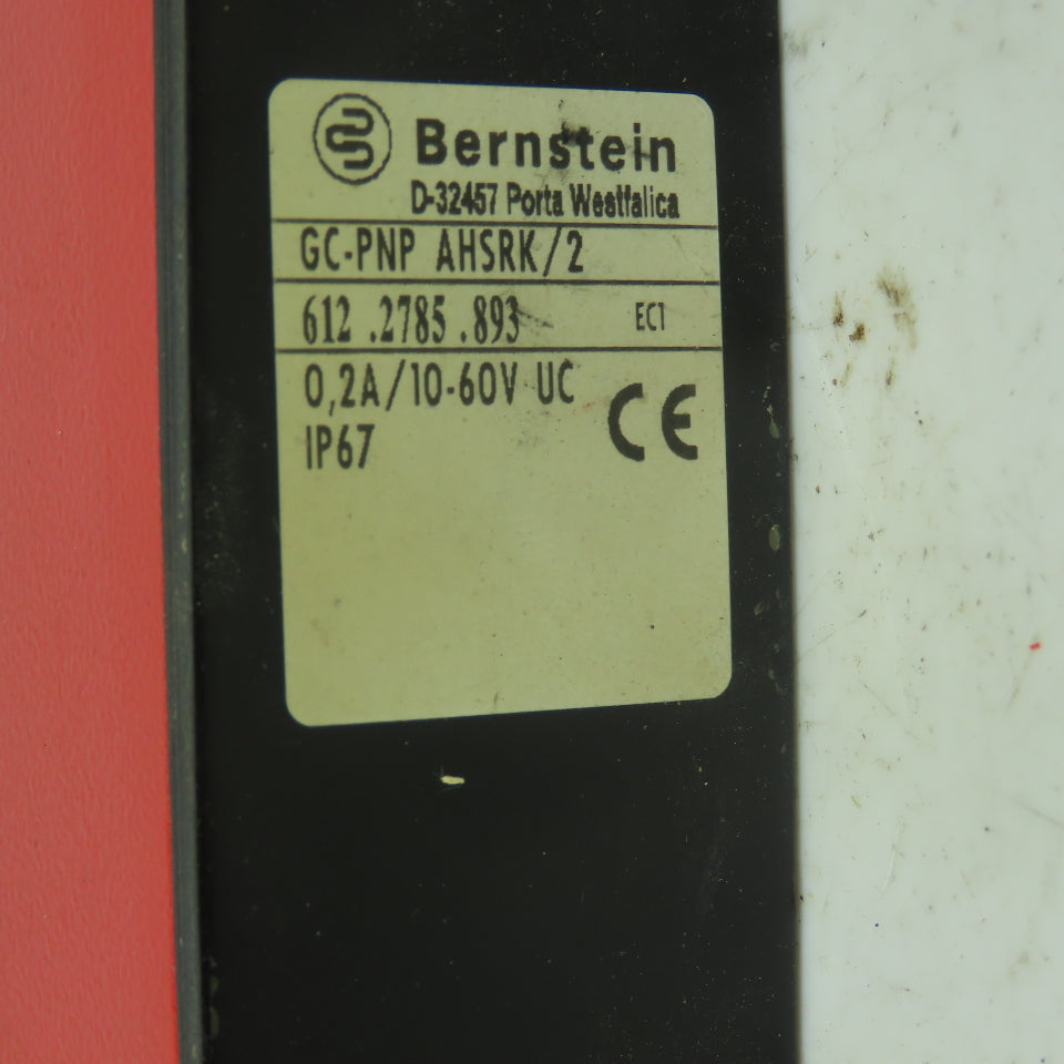 Bernstein GC-PNP AHSRK/2 Limit Switch 10-60V 0.2A 612.2785.893