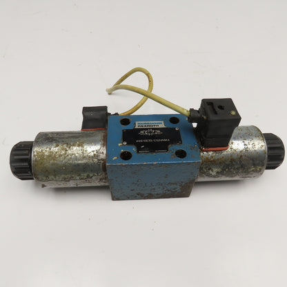Rexroth 4WE10E33/CG24N9K4 5/3 Position Closed Center Solenoid Valve 24VDC
