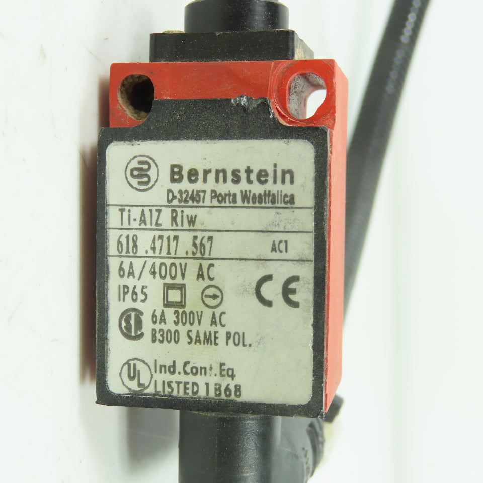 Bernstein Ti-A1Z Riw Limit Switch 400V 6A 618.4717.567