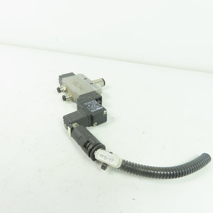 Festo MEH-5/2-1/8-B Solenoid Valve 24VDC Coil 36-116PSI 1/8" NPT