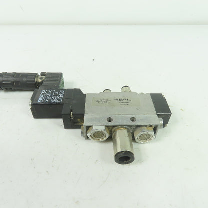 Festo MEH-5/2-1/8-B Solenoid Valve 24VDC Coil 36-116PSI 1/8" NPT