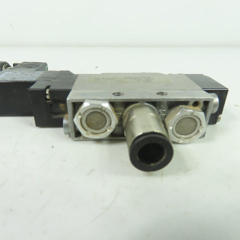 Festo MEH-5/2-1/8-B Solenoid Valve 24VDC Coil 36-116PSI 1/8" NPT