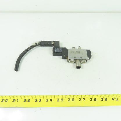 Festo MEH-5/2-1/8-B Solenoid Valve 24VDC Coil 36-116PSI 1/8" NPT