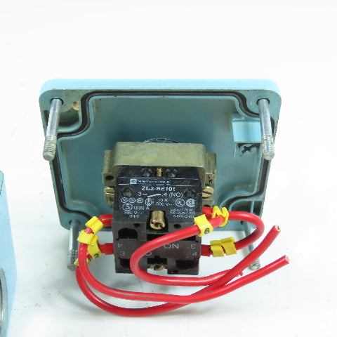 Telemecanique 3-Position Spring Return Selector Switch 380V W/ Enclosure