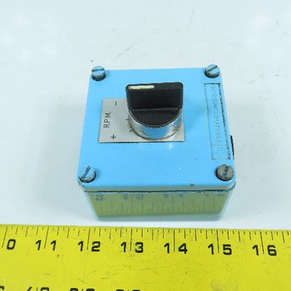 Telemecanique 3-Position Spring Return Selector Switch 380V W/ Enclosure