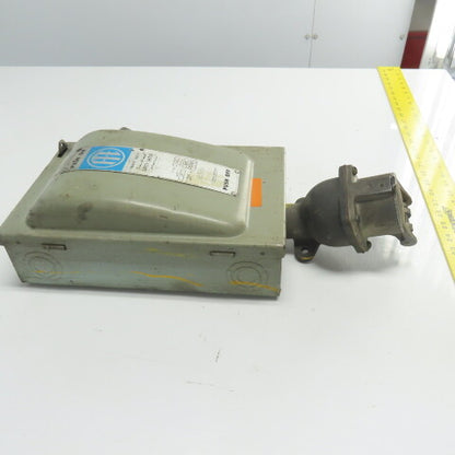 ITE F-351 30A Fusible Safety Disconnect Switch 600VAC 3-Pole