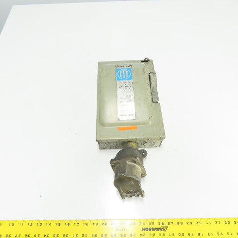 ITE F-351 30A Fusible Safety Disconnect Switch 600VAC 3-Pole
