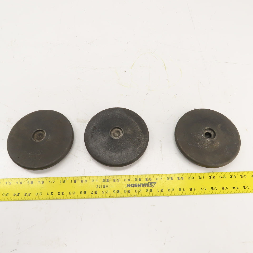 AirLoc PR160 6-1/2" OD PR JacMount Anitvibration Mounting Machine Pads Lot Of 3