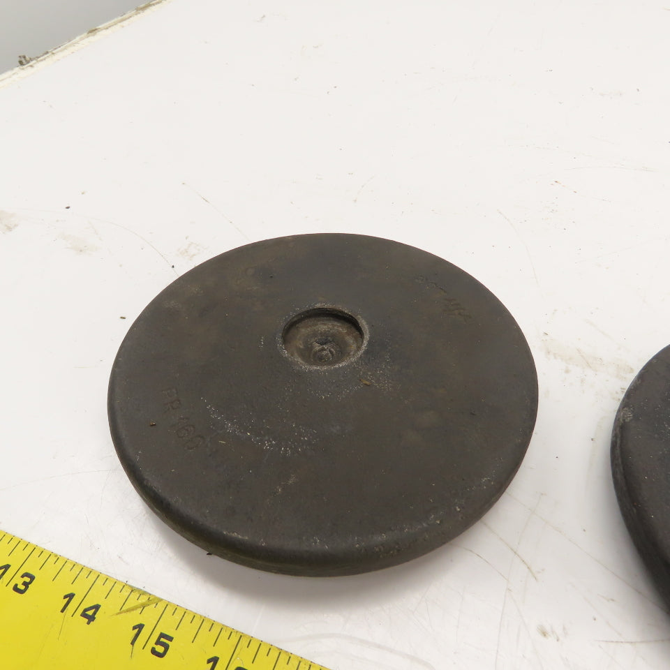 AirLoc PR160 6-1/2" OD PR JacMount Anitvibration Mounting Machine Pads Lot Of 3